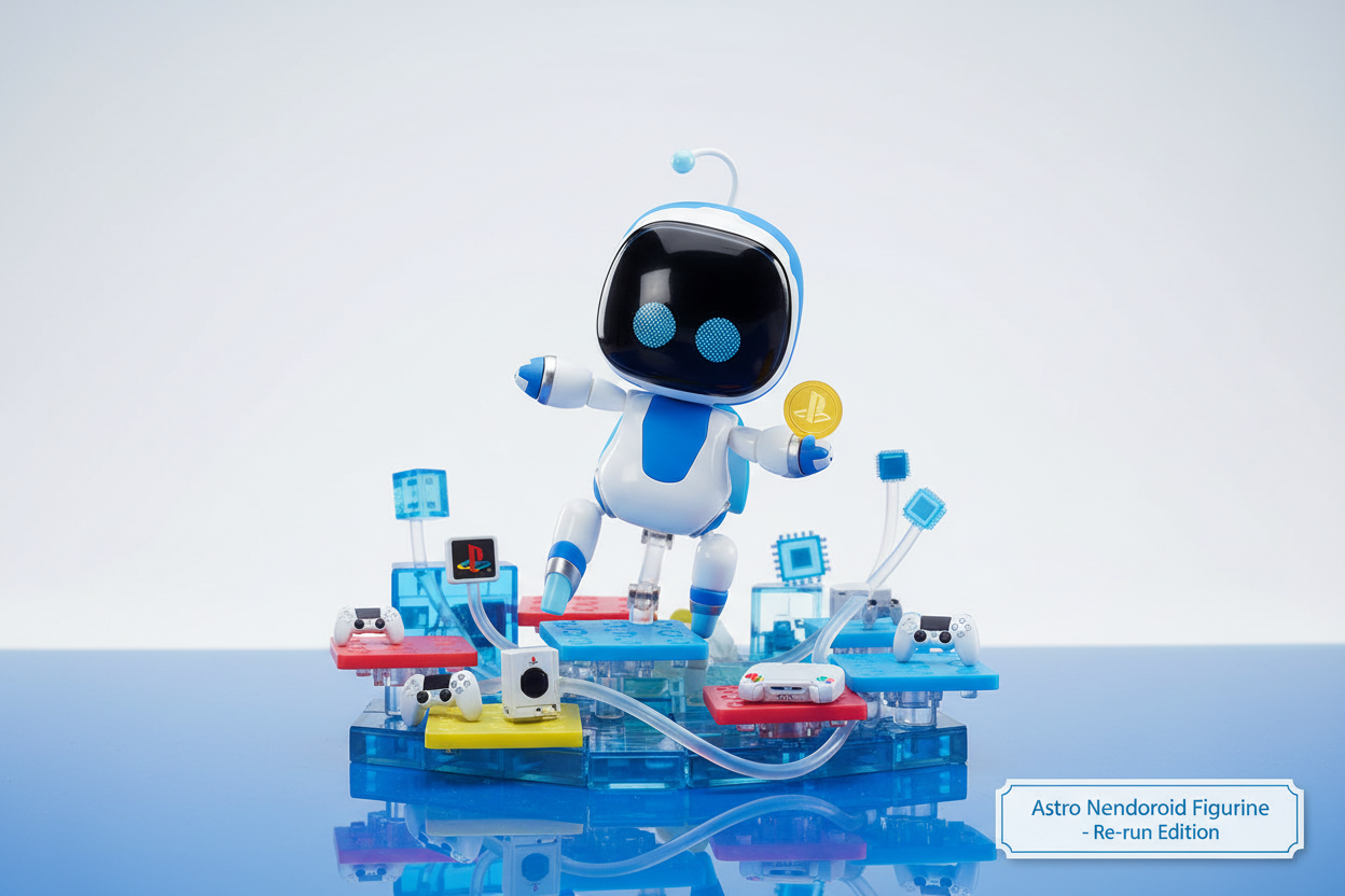 Astro's Playroom Nendoroid Astro figure (riproduzione) 10 cm