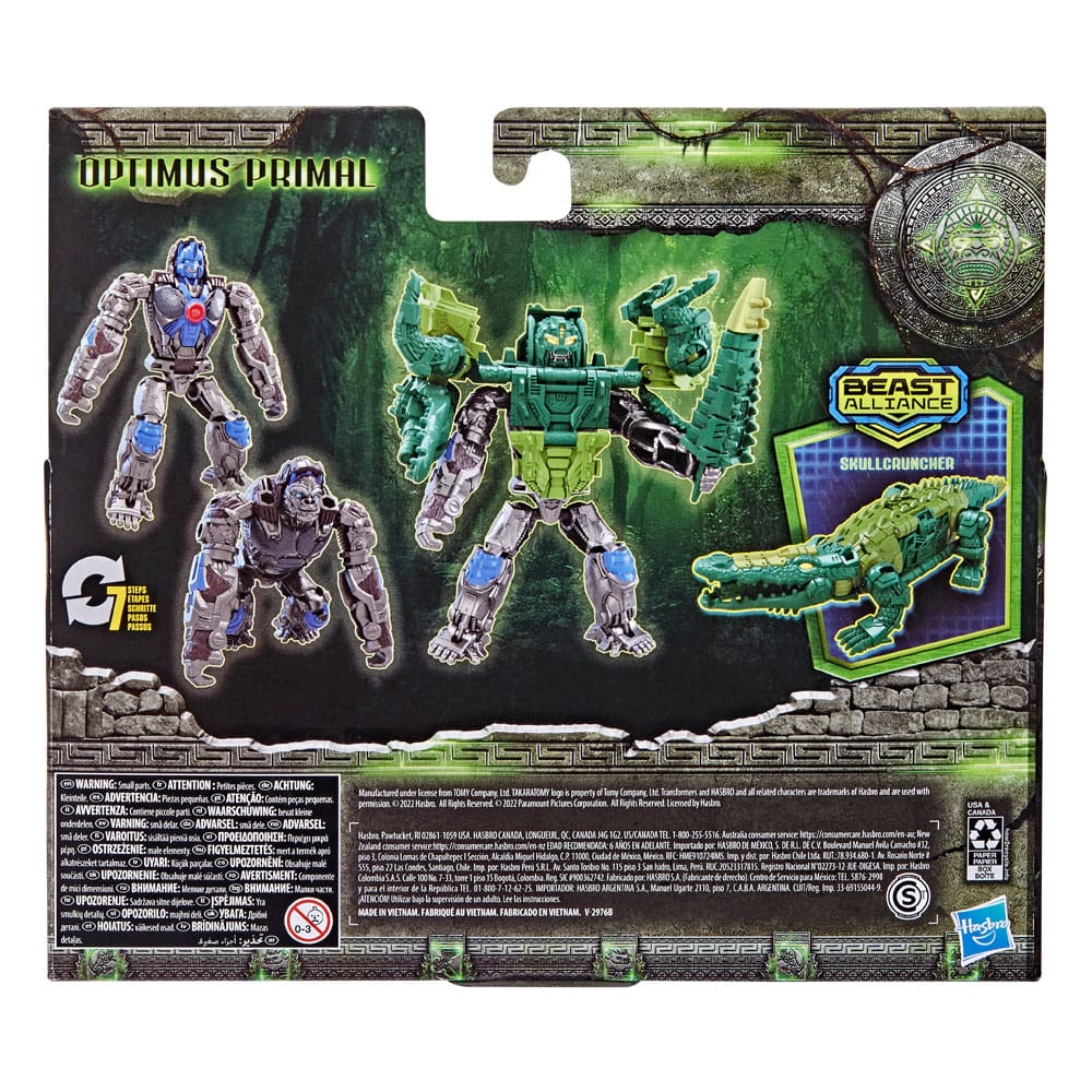 Transformers Beast Alliance Combiner Optimus Primal &amp; Skullcruncher