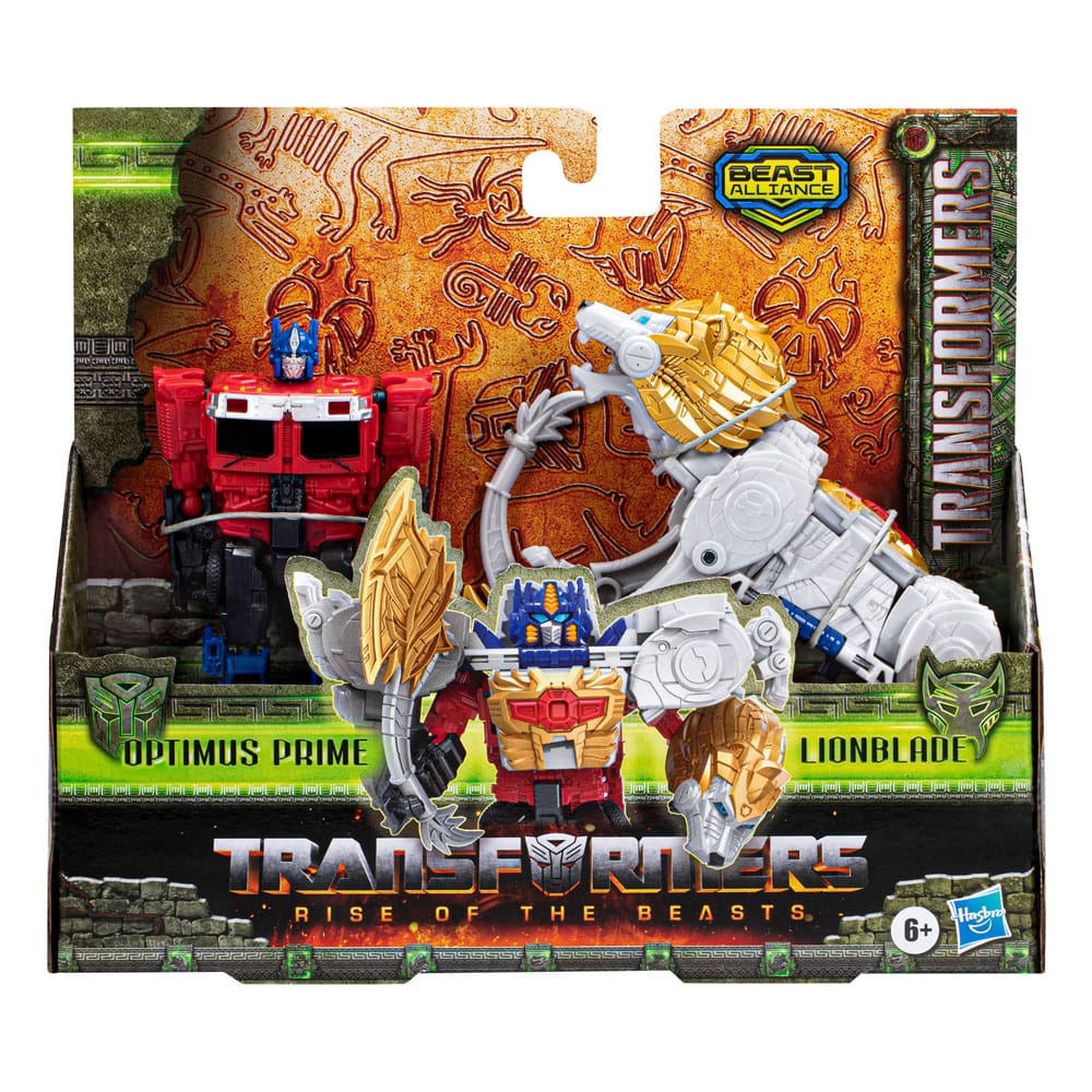 Transformers Beast Alliance Combiner Optimus Prime un Lionblade