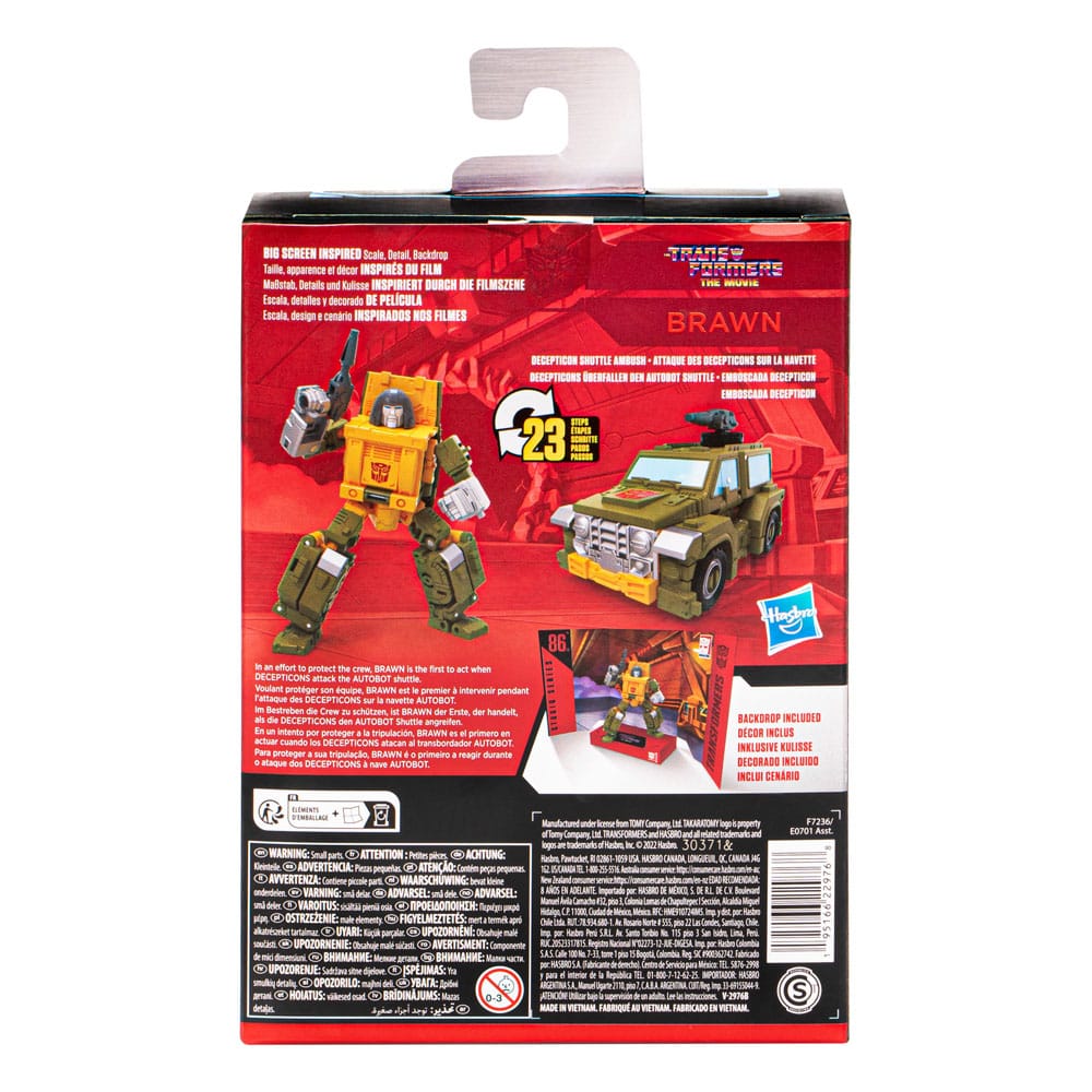 Transformers Generations Studio Series Deluxe 86-22 Brawn 