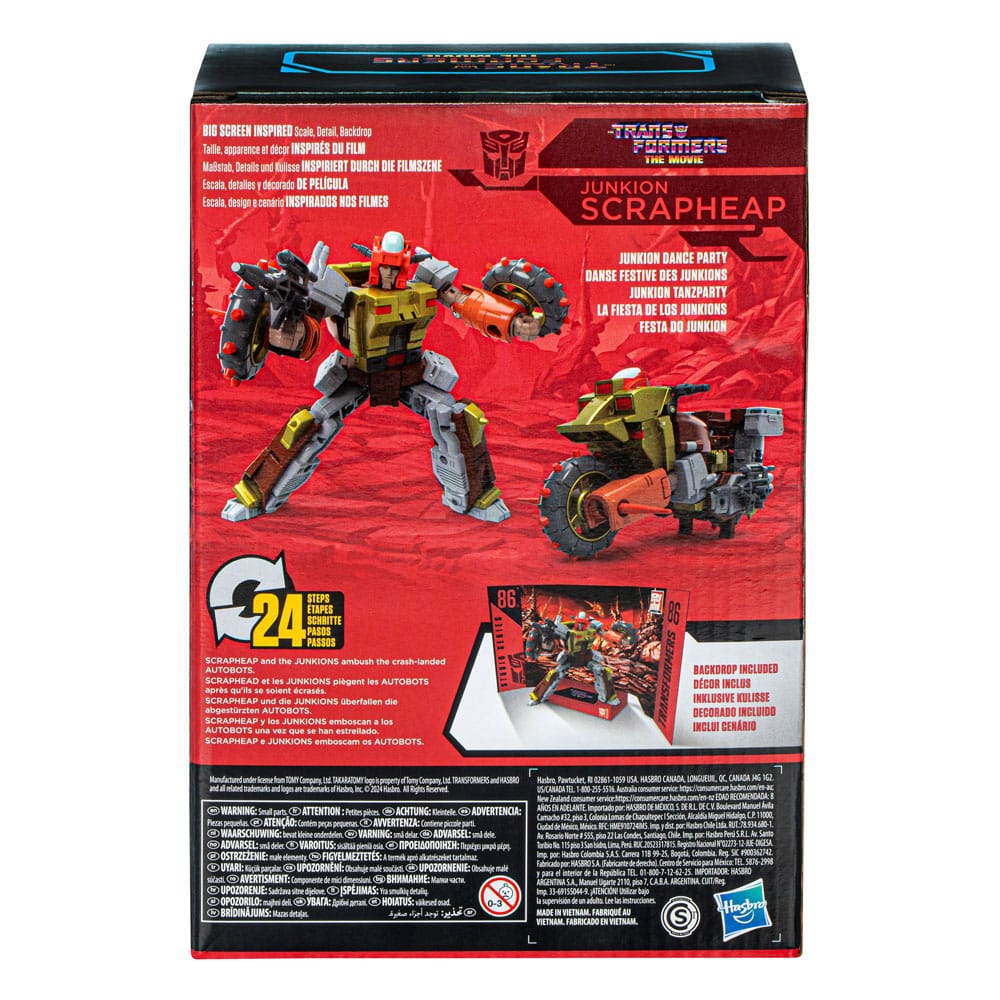 The Transformers: The Movie Generations Studio Series Voyager Class - 86-24 Junkion Scrapheap