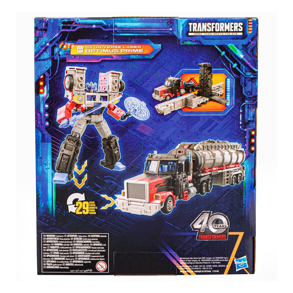 Transformers Pokolenia Dziedzictwo Zjednoczone G2 Uniwersum Laser Optimus Prime