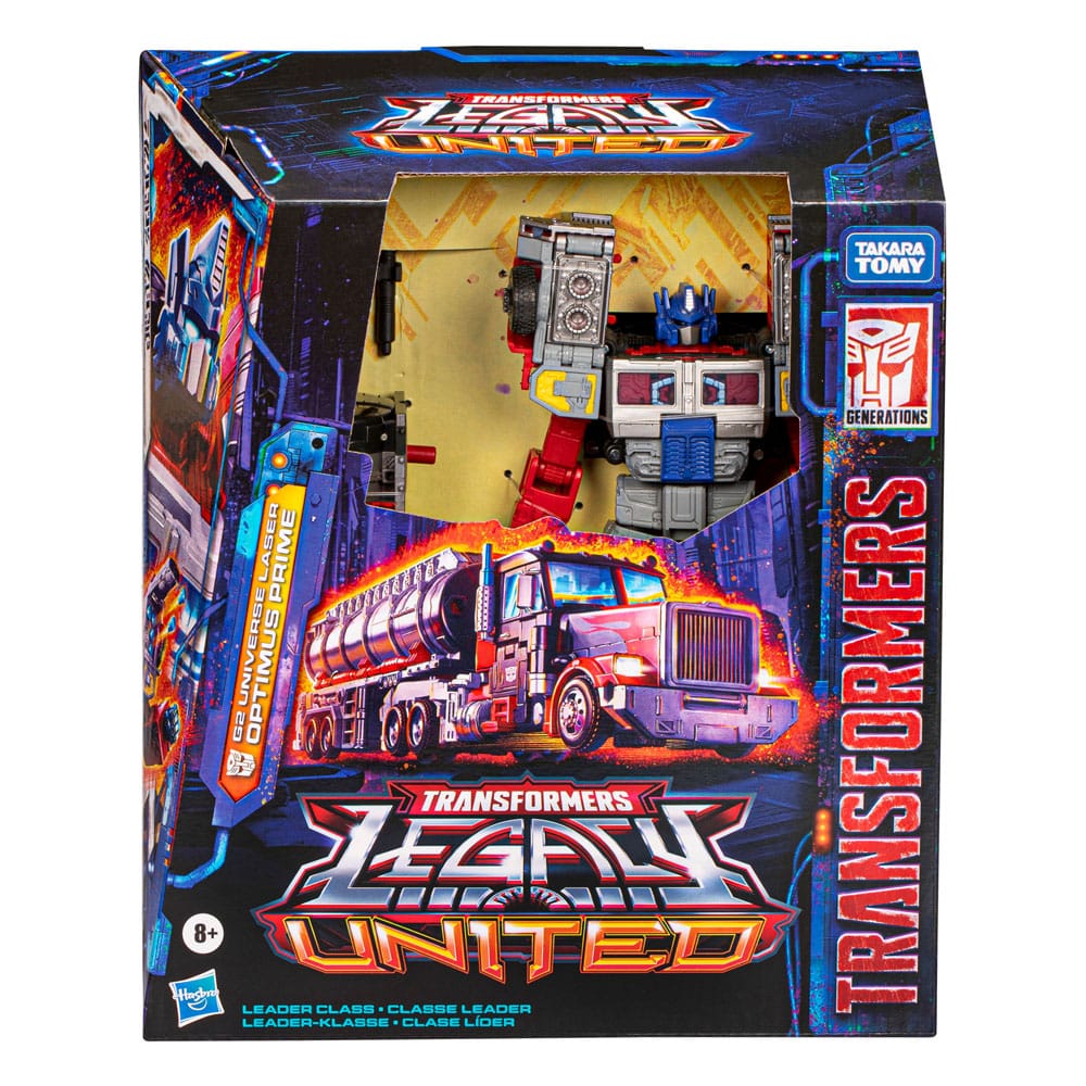 Transformers Pokolenia Dziedzictwo Zjednoczone G2 Uniwersum Laser Optimus Prime