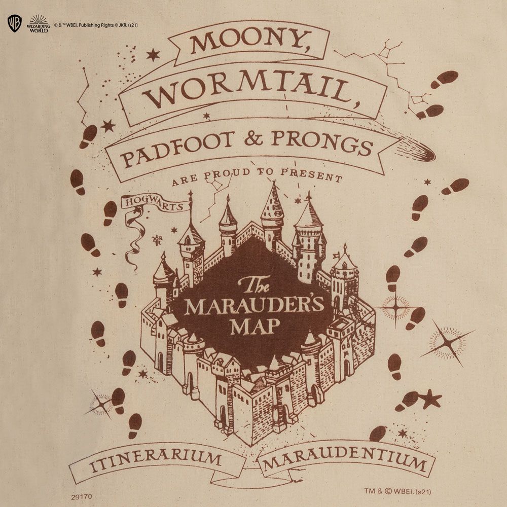 Sac Harry Potter - Marauder Map