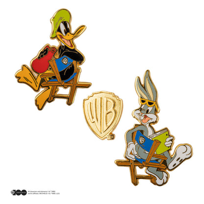 Pin’s Bugs Bunny et Daffy Duck à Warner Bros