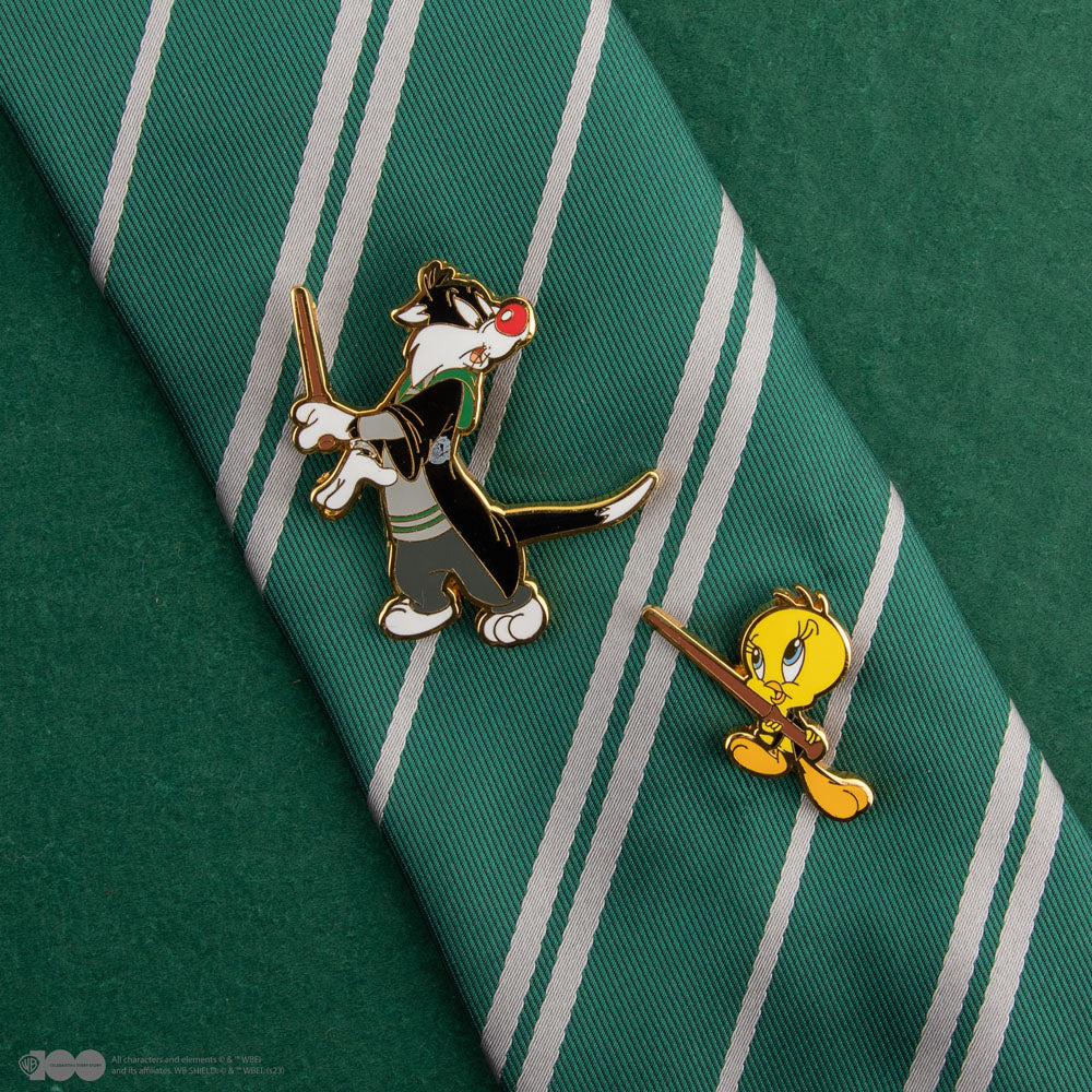 Titti e Silvestro alle spille di Hogwarts 
