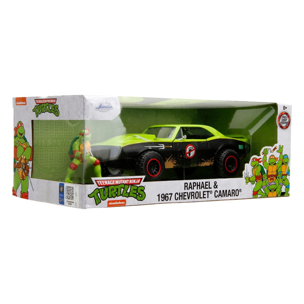 turtles raphael chevy camaro 1 24 jada toys
