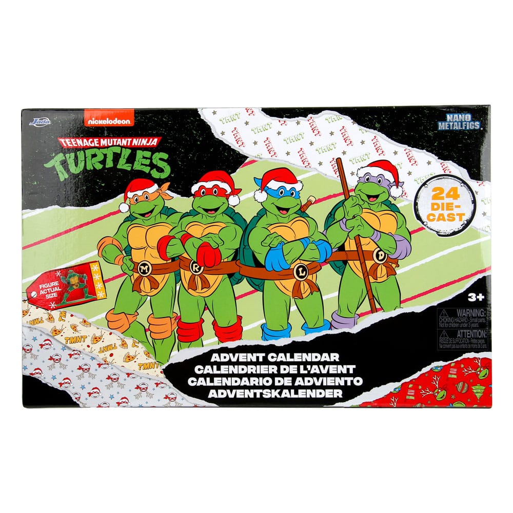 Calendrier de l'Avent Nano  Metalfigs Tortues Ninja - Holiday