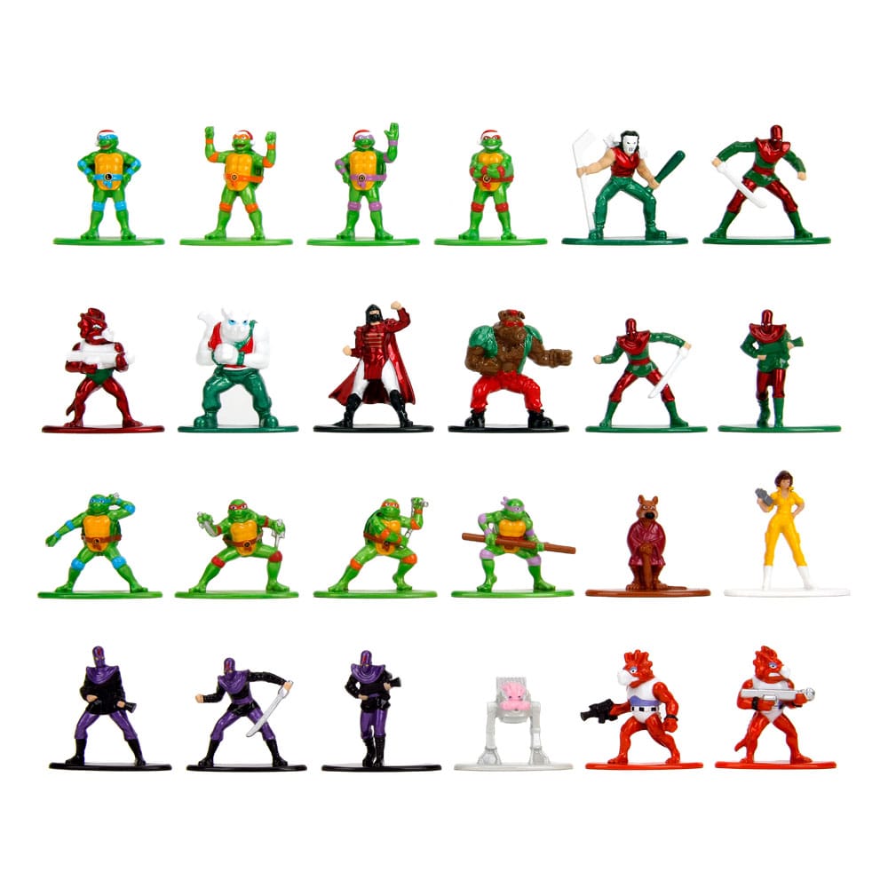 Calendrier de l'Avent Nano  Metalfigs Tortues Ninja - Holiday