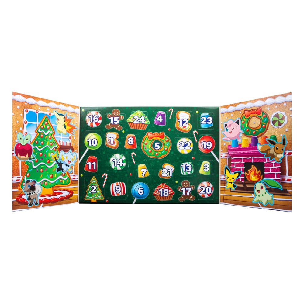 Calendarul de Advent Pokémon: Figurine de luptă 