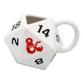 3D hrnek Dungeons and Dragons - kostky 