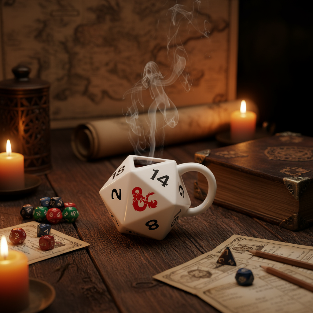 Dungeons and Dragons 3D-krus - Terninger 