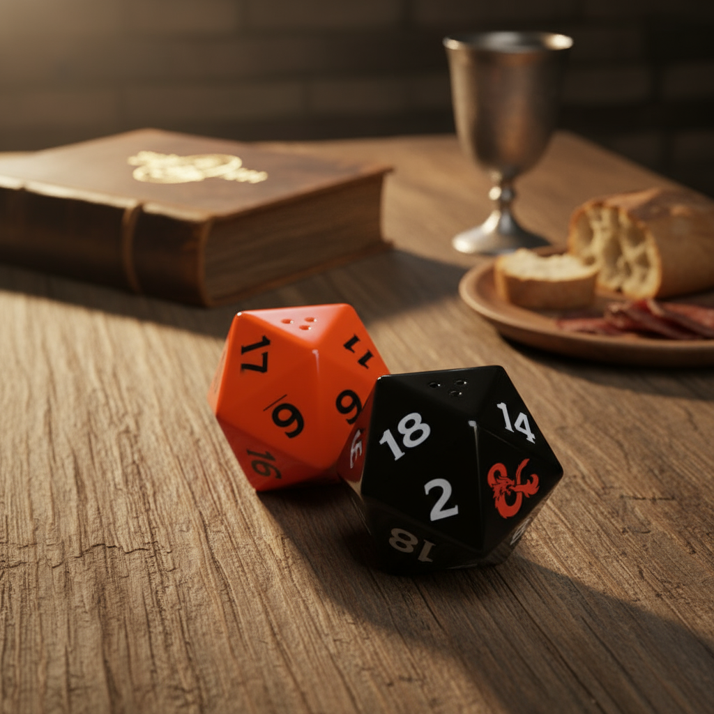Sůl a pepř Dungeons and Dragons - Kostky 
