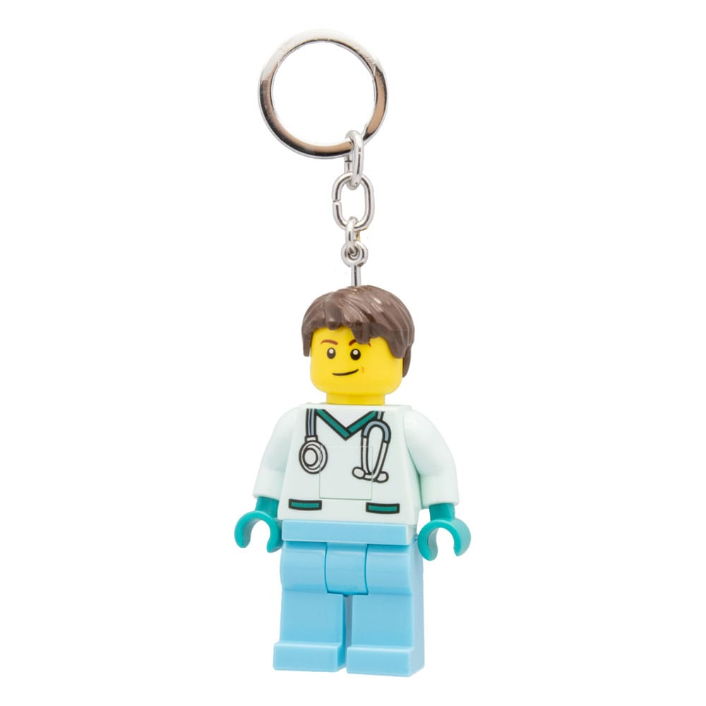 porte cles lumineux lego docteur joy toy