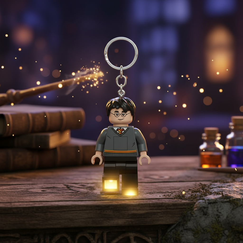 LEGO Harry Potter világító kulcstartó - Harry