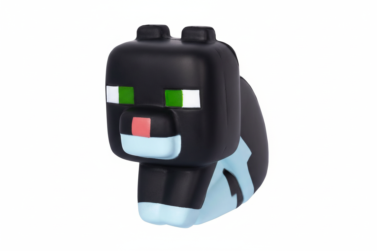 Minecraft: antistresová Mega Squishme série 2 - Tuxedo 