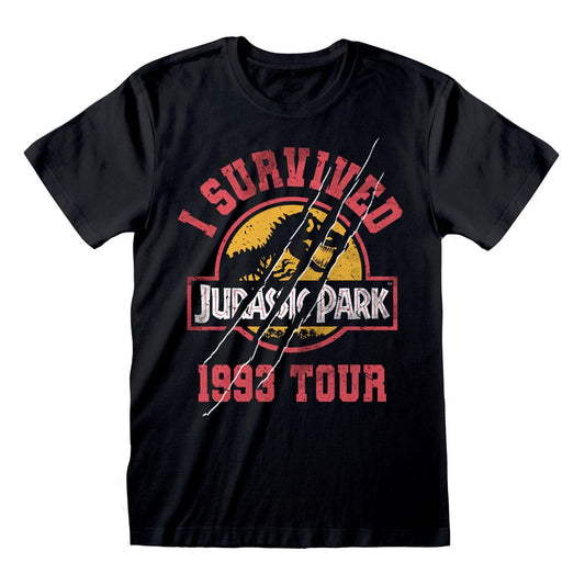 T-shirt Jurassic Park - I Survived 1993 Tour