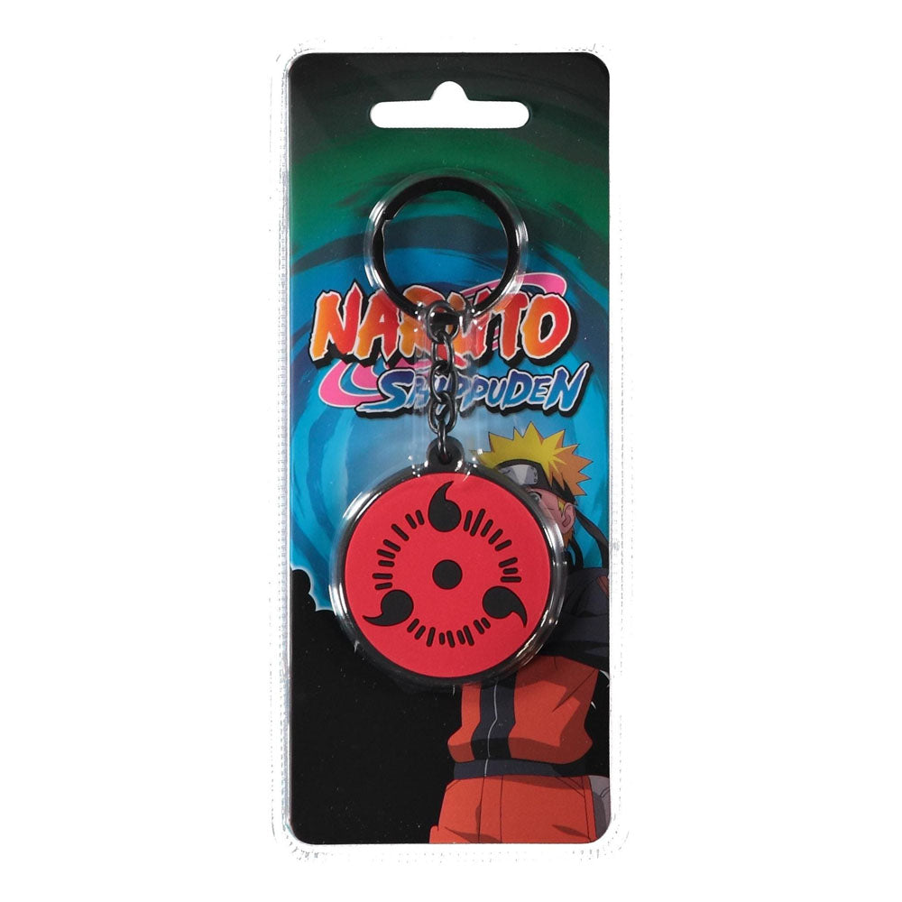 Porte-clés en Caoutchouc Naruto Shippuden - Sharingan