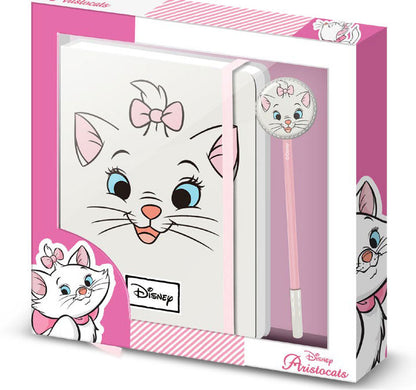 Carnet de notes avec stylo Les Aristochats - Marie