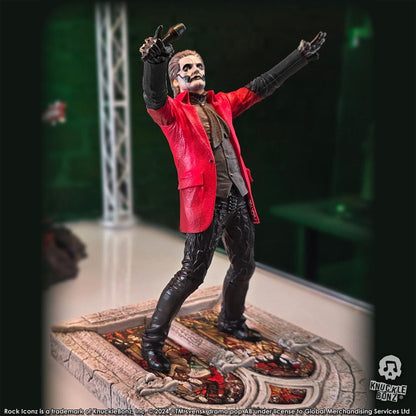 Statuette Papa Emeritus IV (Red Jacket) - Rock Iconz - PRECOMMANDE*