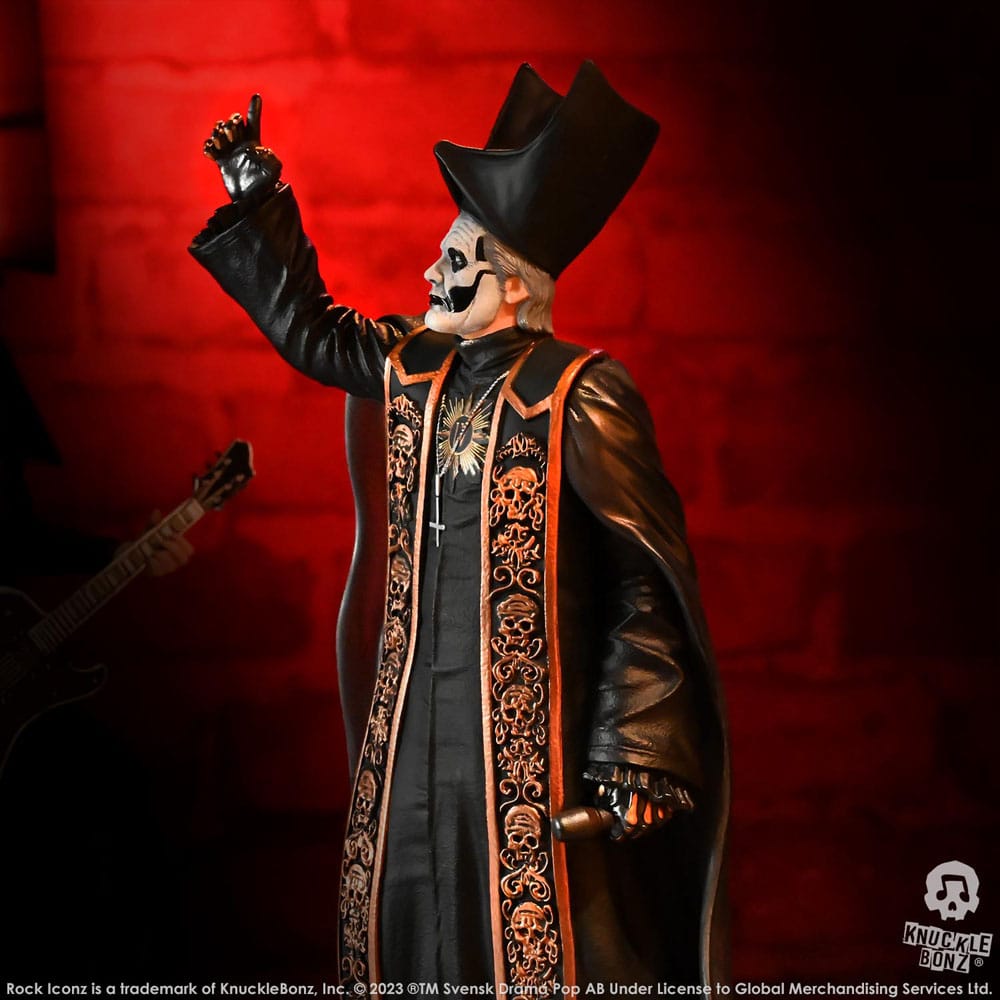 Statuette Papa Emeritus IV (Black Robes) - Rock Iconz