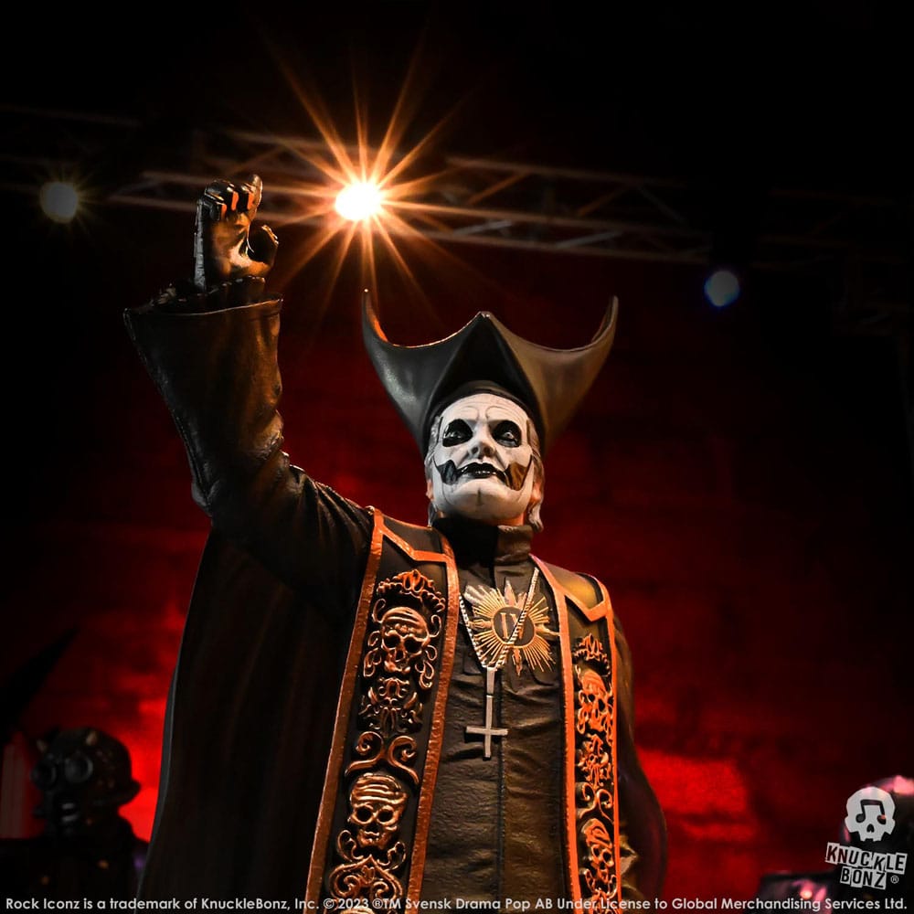 Statuette Papa Emeritus IV (Black Robes) - Rock Iconz