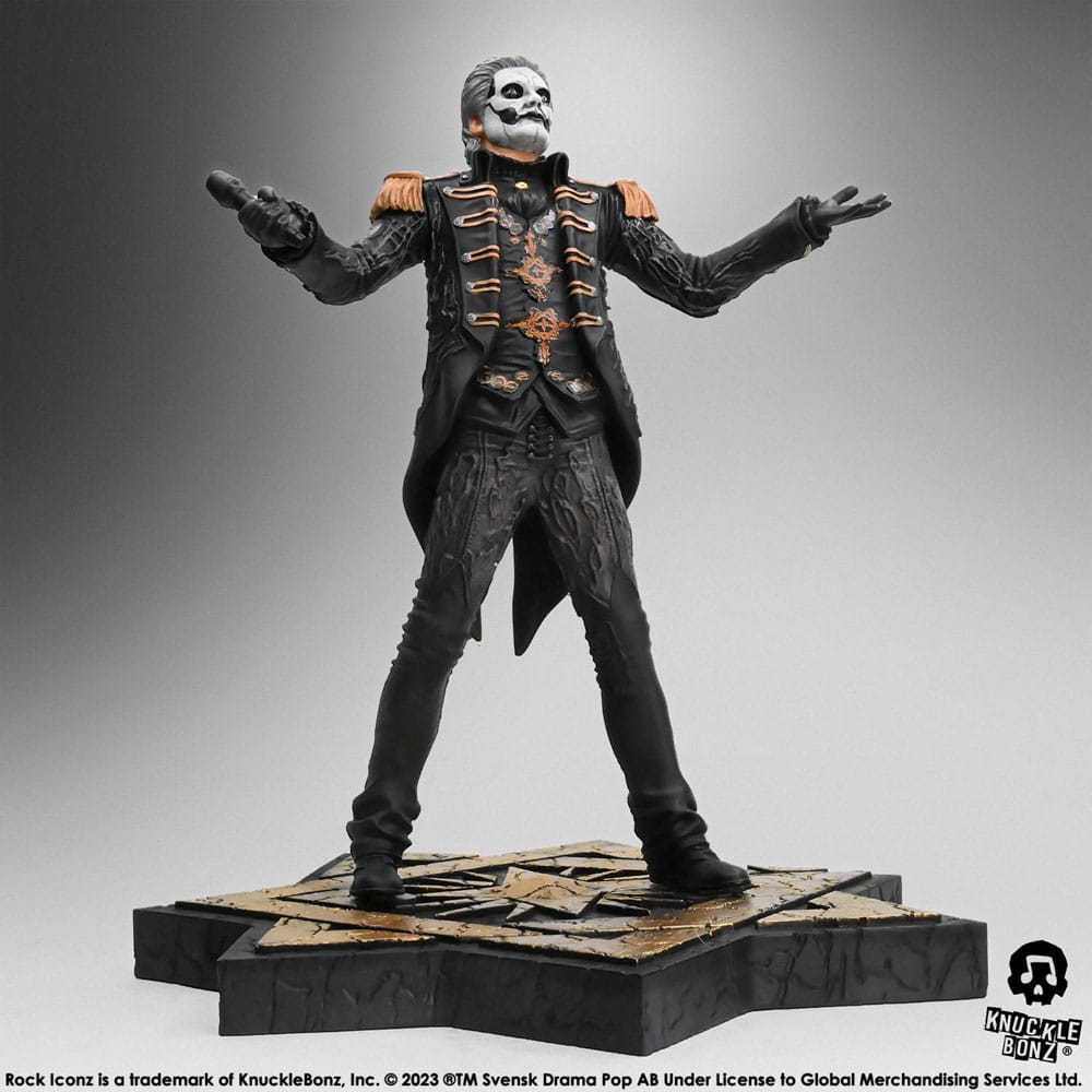 Statuette Rock Iconz Papa Emeritus IV (Military Jacket)