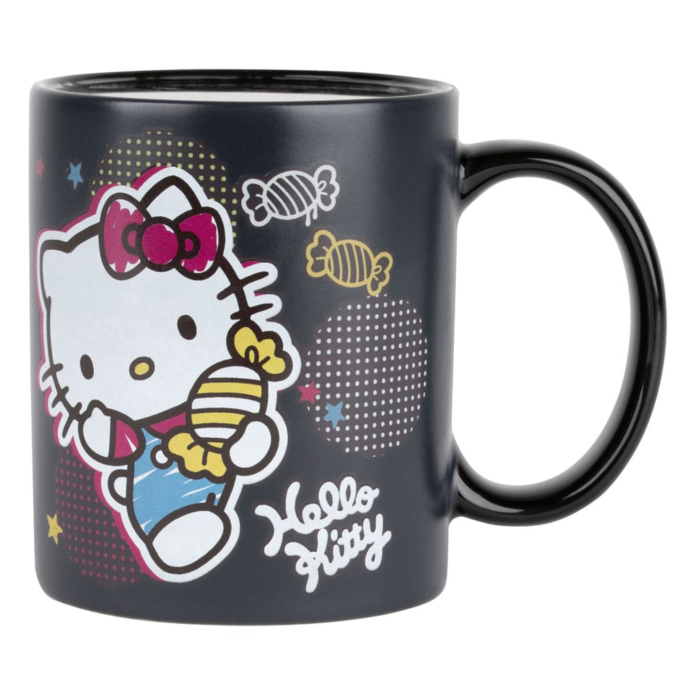 HELLO KITTY - Saldainiai - Termoreaktyvus puodelis 320ml