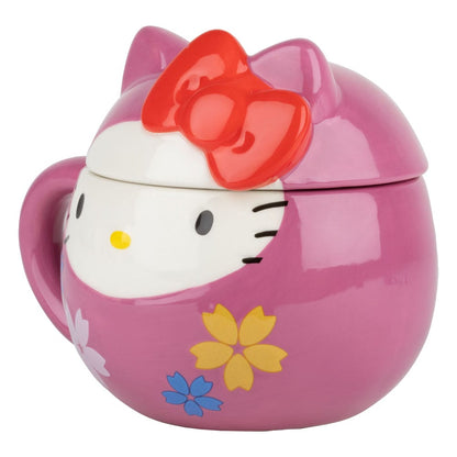 Mug 3D avec Couvercle Hello Kitty - Daruma