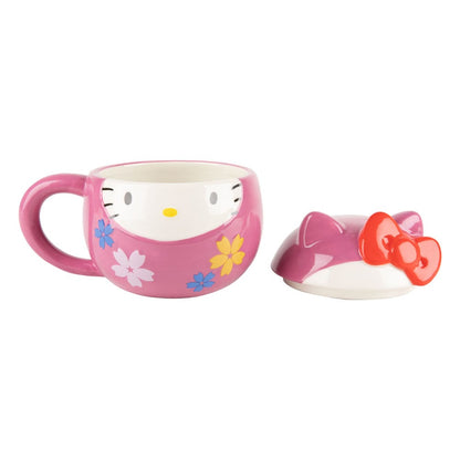 Mug 3D avec Couvercle Hello Kitty - Daruma