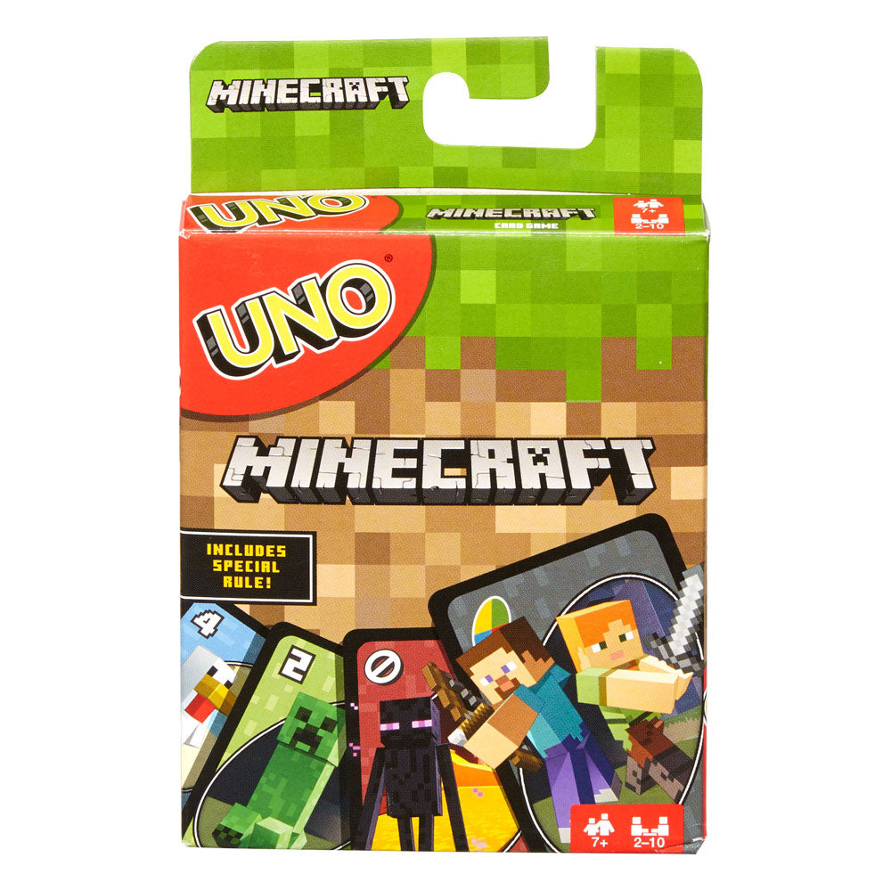 Jeu de Cartes UNO - Minecraft