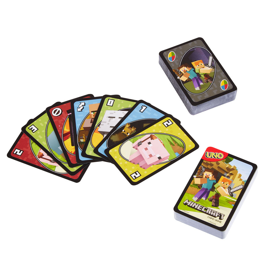 UNO-Kartenspiel - Minecraft 
