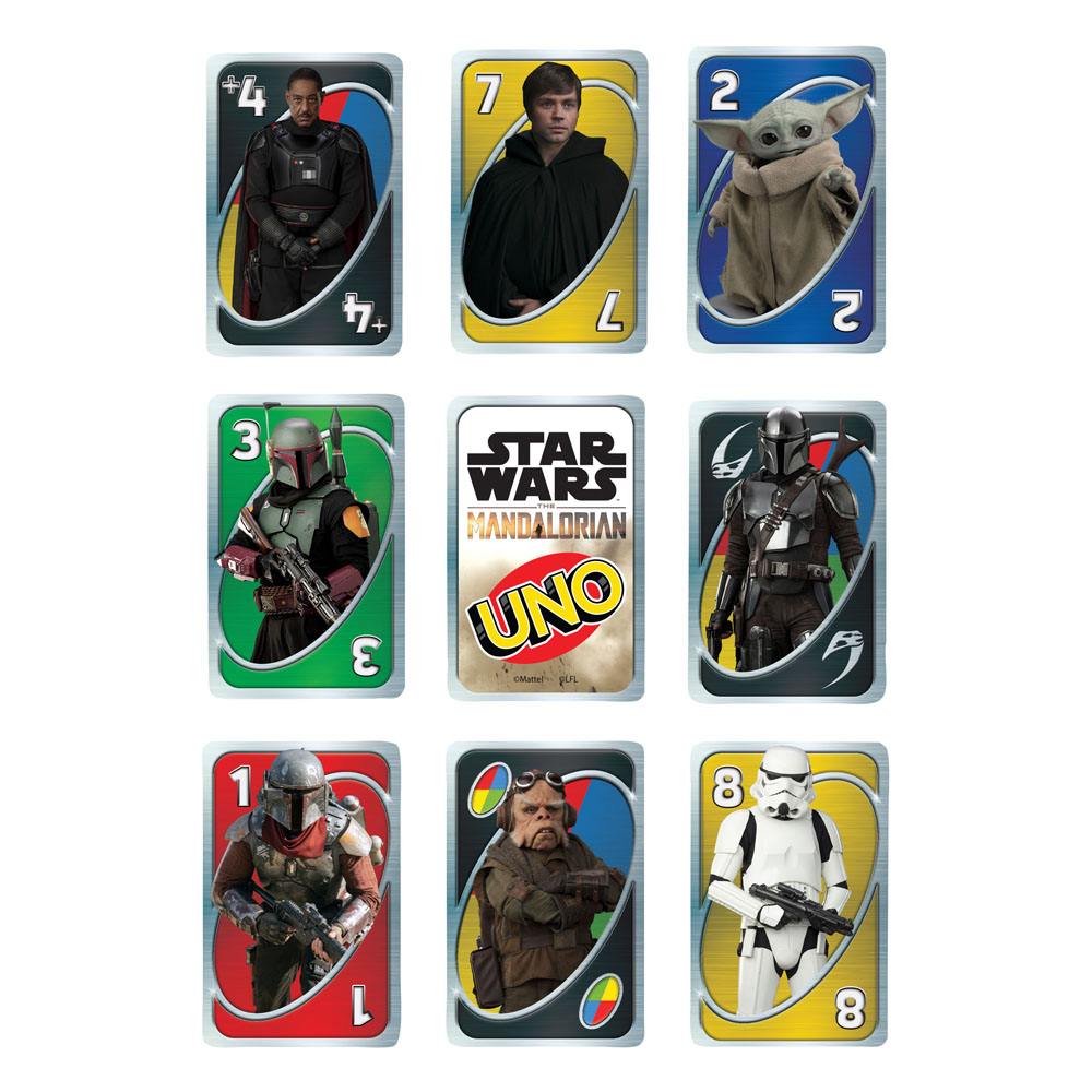 UNO-kortspel - Star Wars: The Mandalorian 