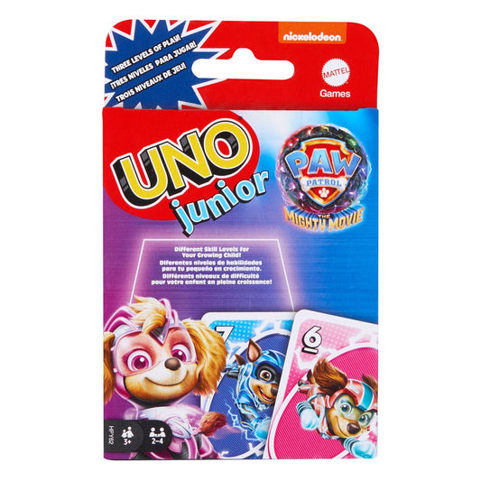 Jeu de cartes UNO Junior - Pat'Patrouille le Film