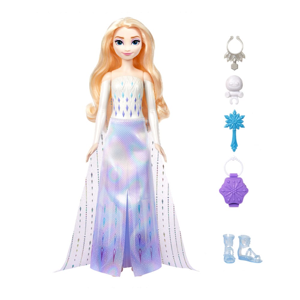 Poupée La Reine des Neiges - Spin & Reveal Elsa