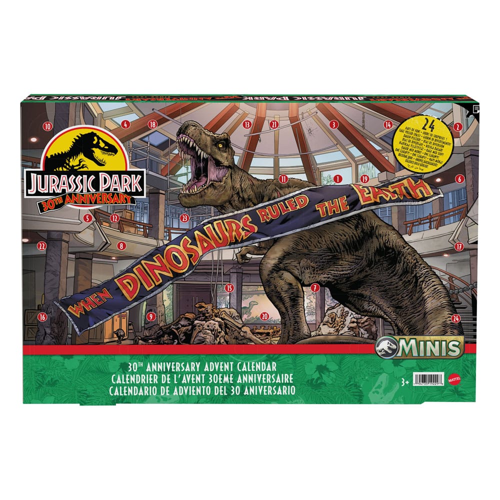 Jurassic Park adventskalender - 30-årsjubileum 