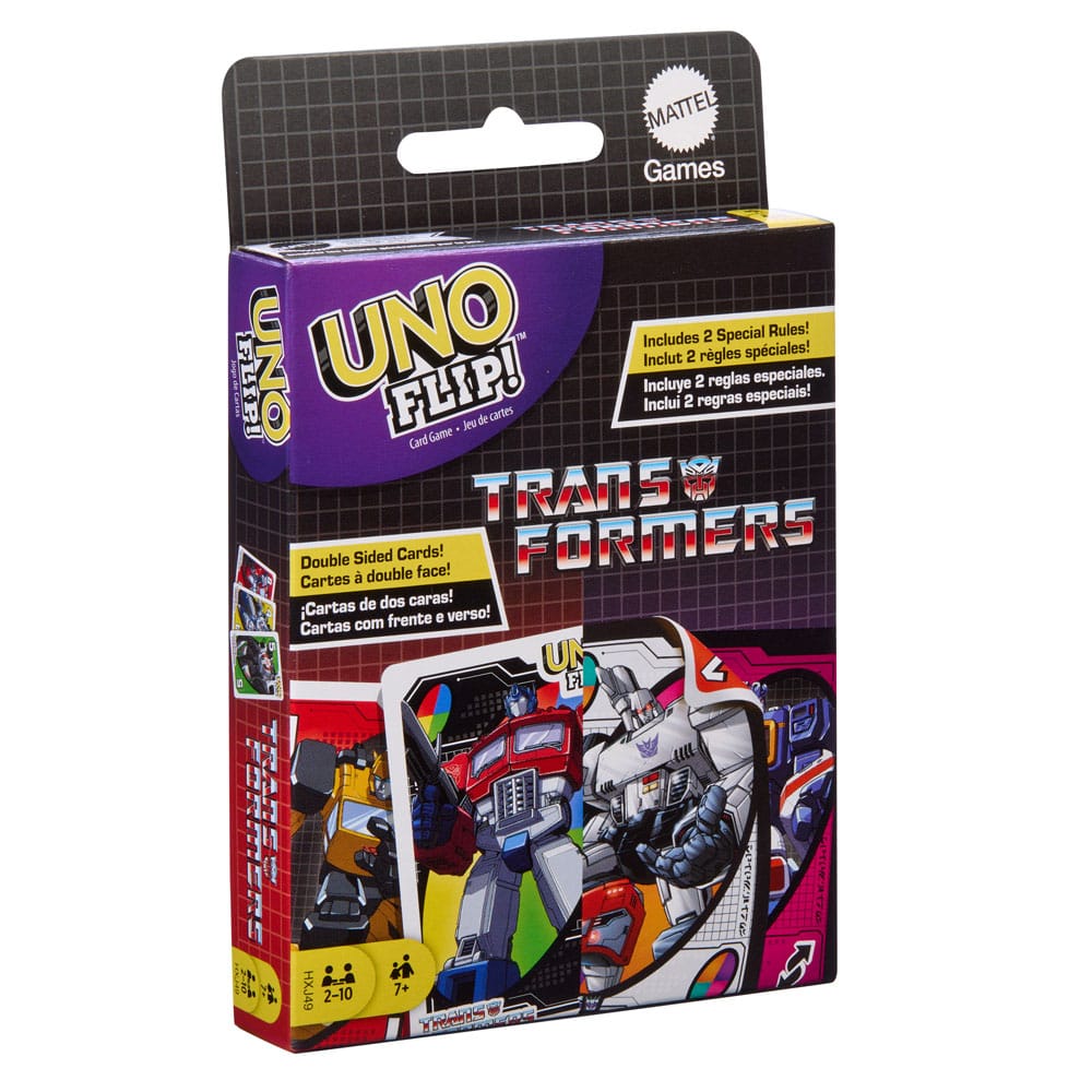 Gra karciana UNO Flip! - Transformers 