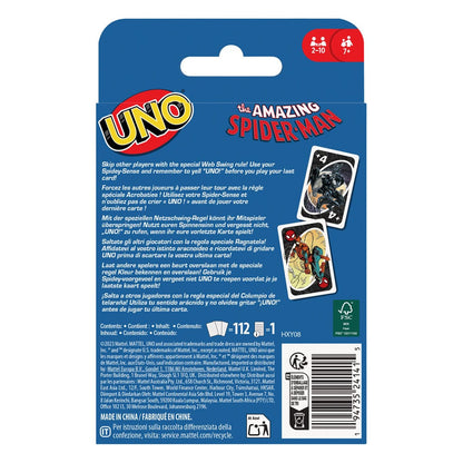 Jeu de Cartes UNO - The Amazing Spider-Man