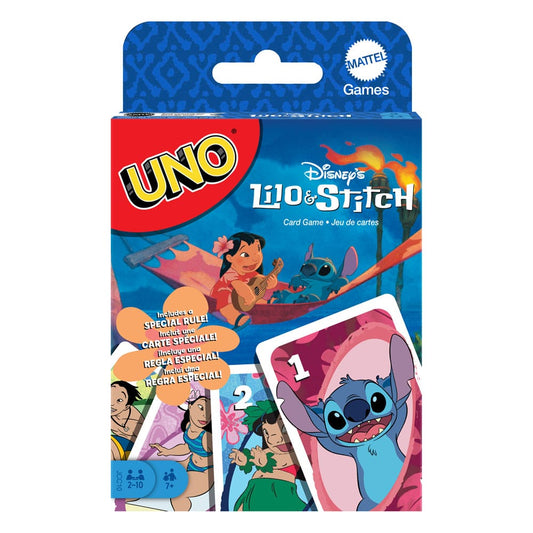 Jeu de cartes UNO - Lilo & Stitch