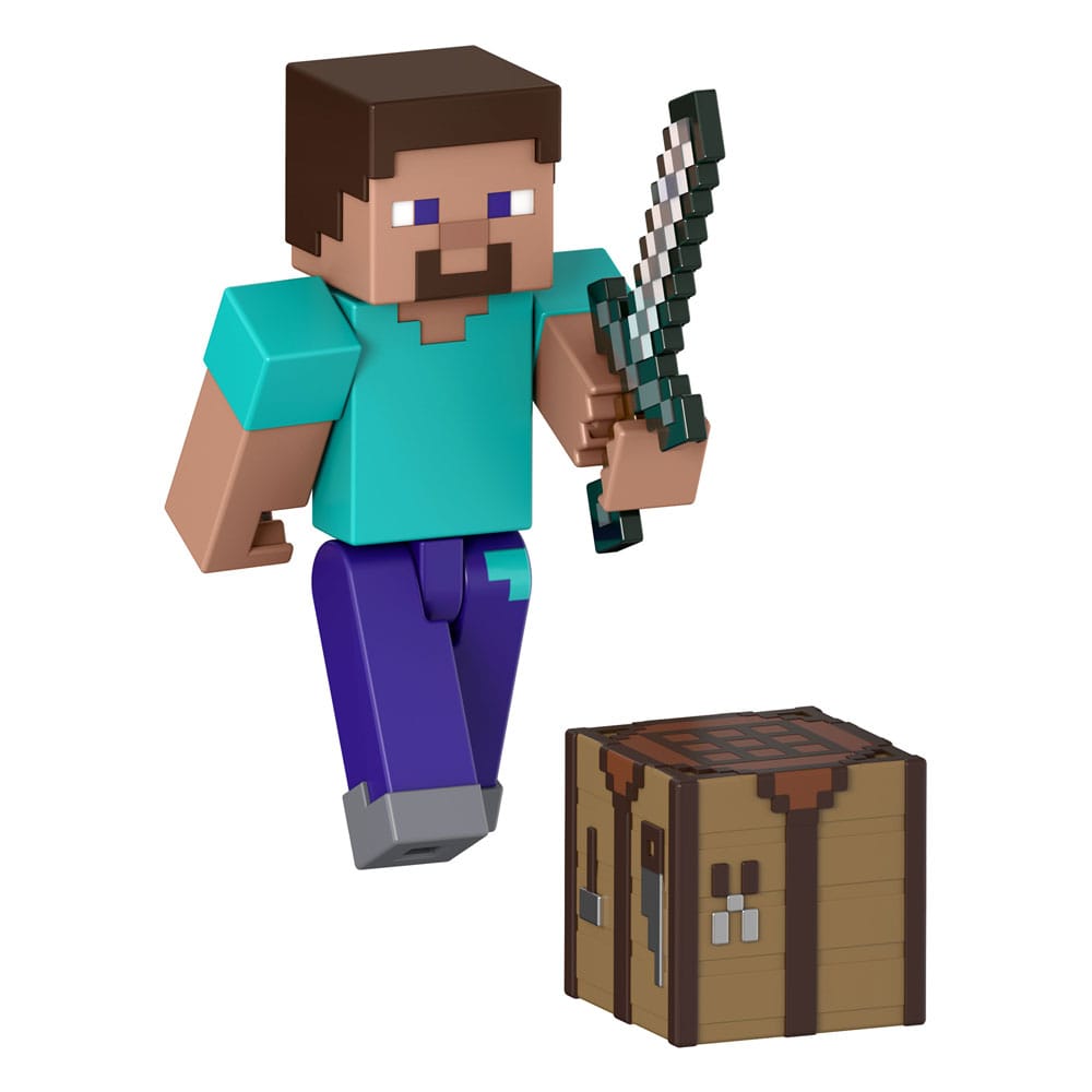 figurine minecraft steve mattel
