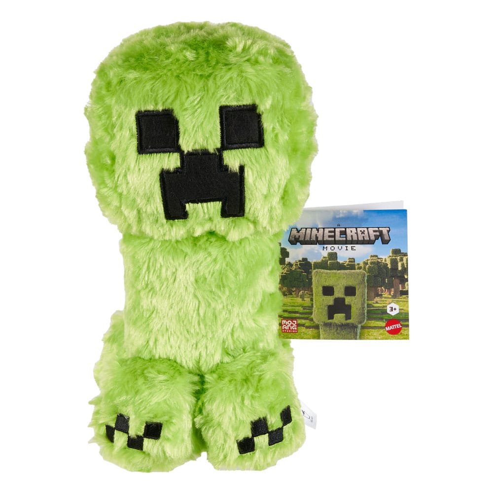 peluche minecraft le film creeper mattel