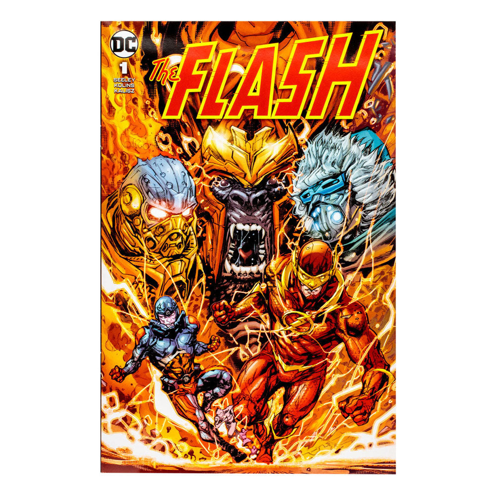 The Flash met Comic The Flash (Punchers-pagina)