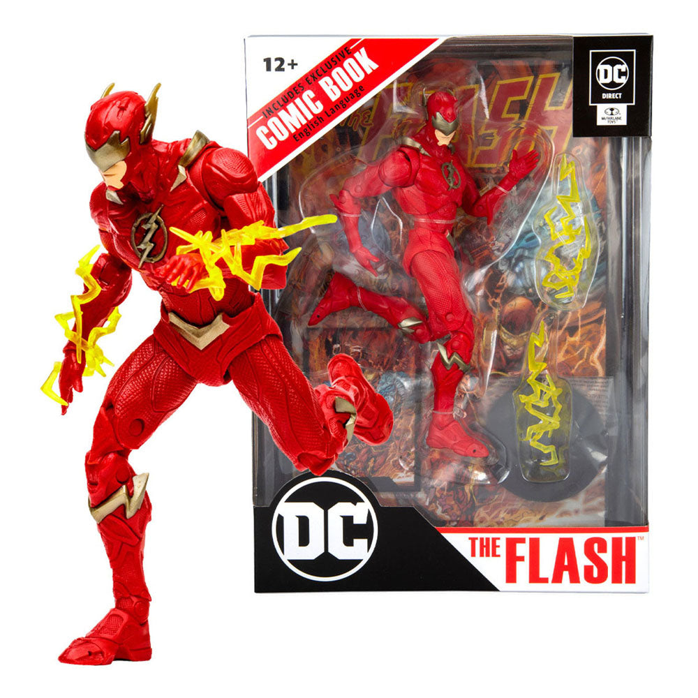 The Flash met Comic The Flash (Punchers-pagina)