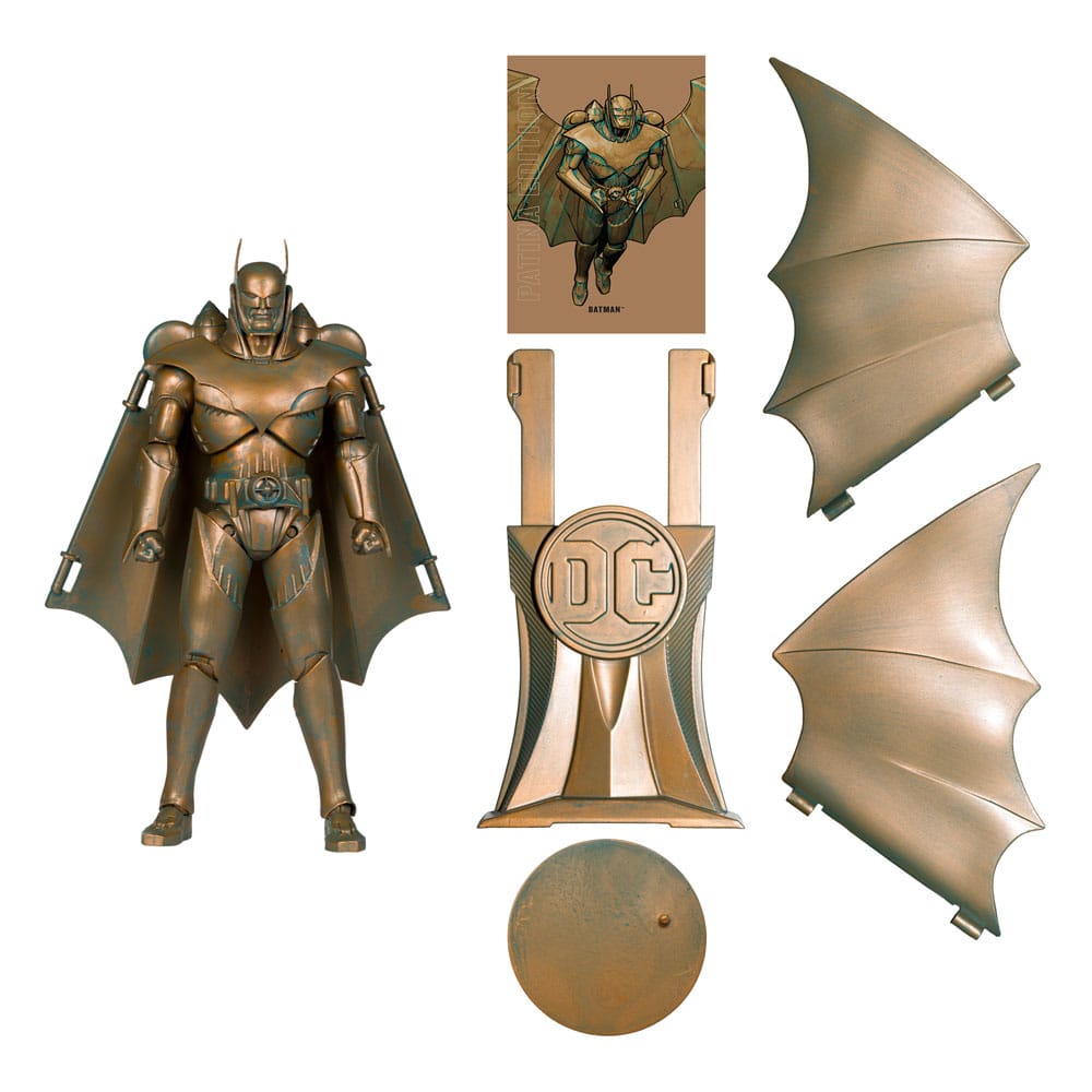 Panssaroitu Batman (Kingdom Come) Patina Edition (kultatarra)