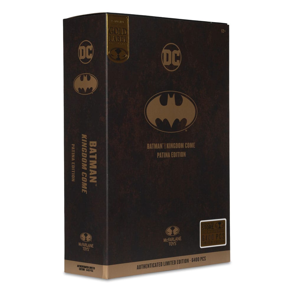 Panssaroitu Batman (Kingdom Come) Patina Edition (kultatarra)