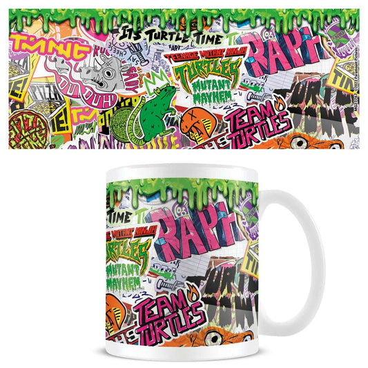 Mug Tortues Ninja Mutant Mayhem - Graffiti