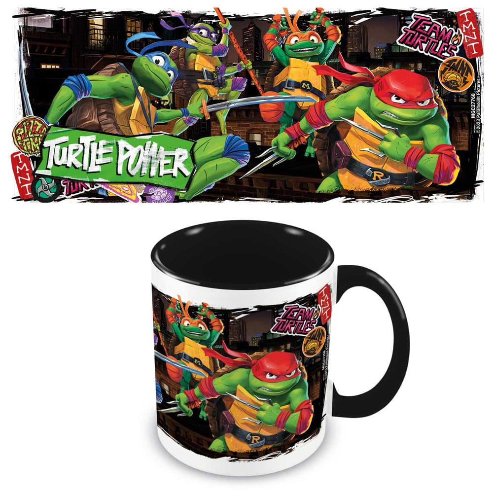 Mutant Mayhem Ninja Turtles kruus - Turtle Power