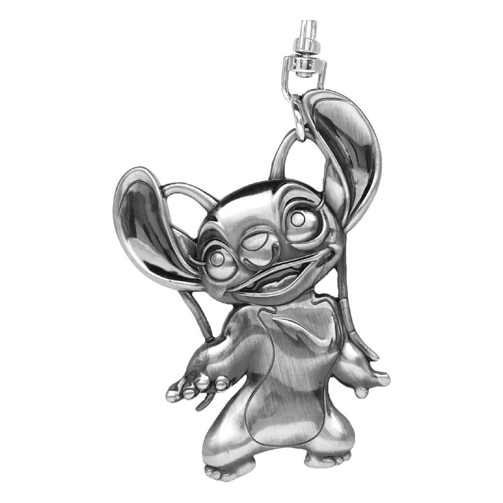 porte cles metal lilo stich angel monogram