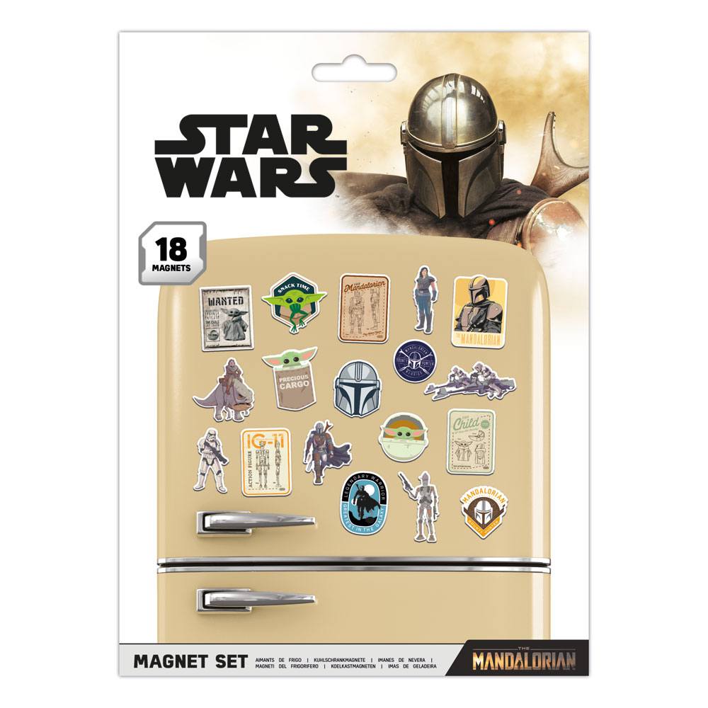 Set de magnets Star Wars: The Mandalorian - Bounty Hunter