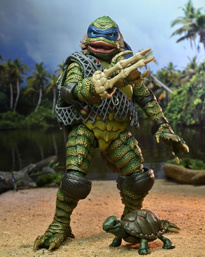 Леонардо като съществото - Universal Monsters x Ninja Turtles 